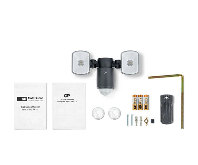 SafeGuard Sensor Light Dual headlamp battery powered - Image 2