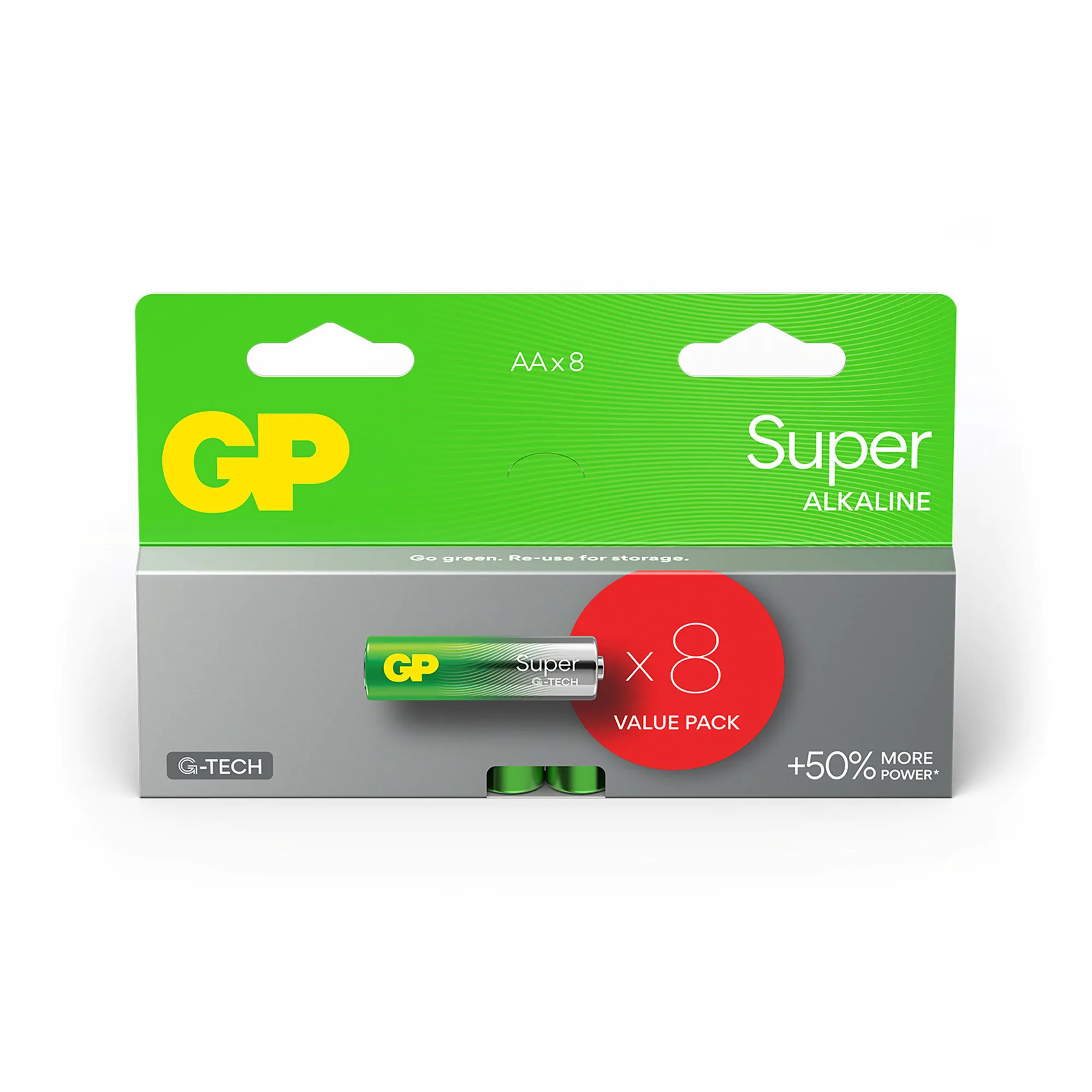 GP Super Alkaline AA Batteries - Image 2