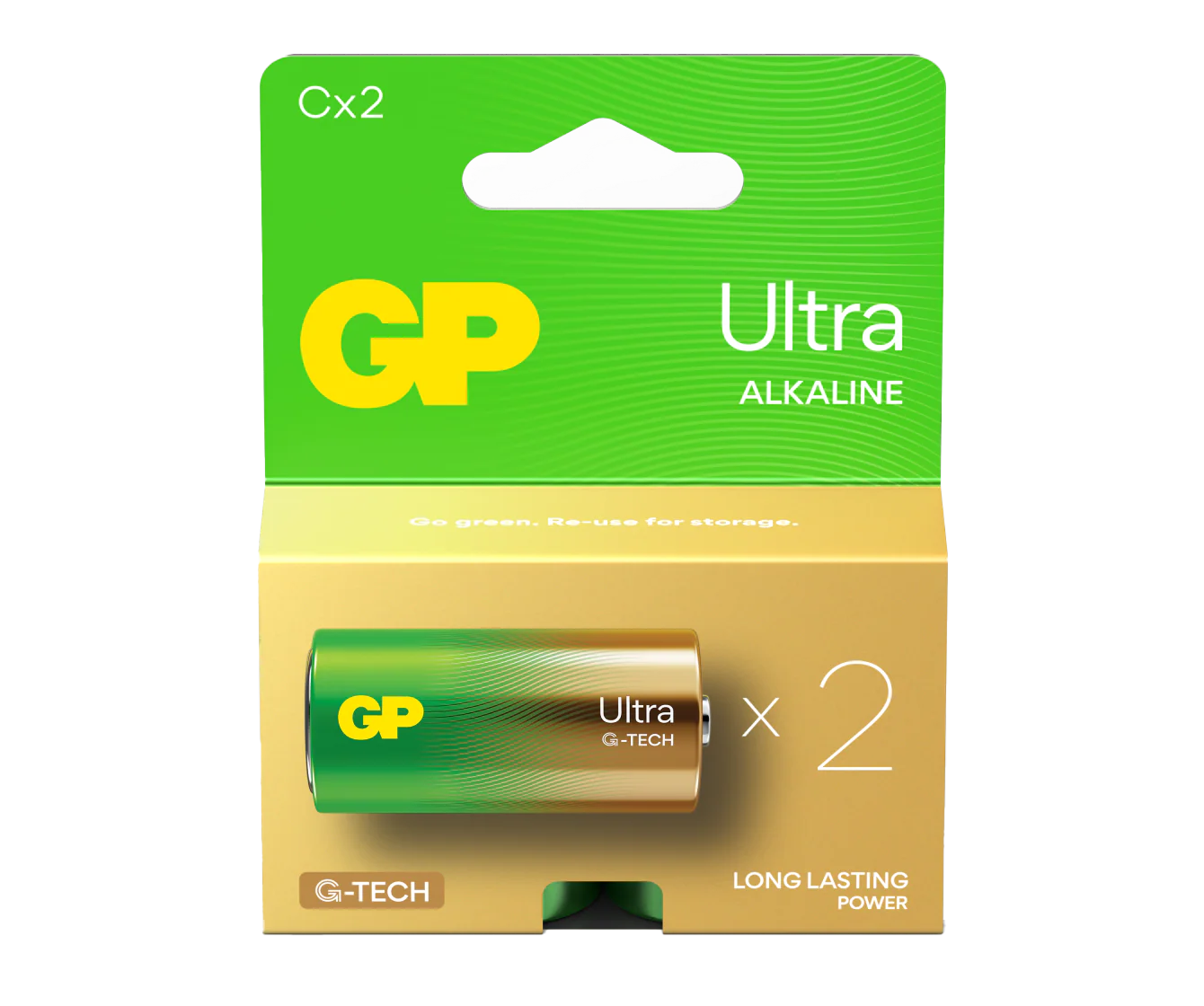 GP Ultra Alkaline C Batteries